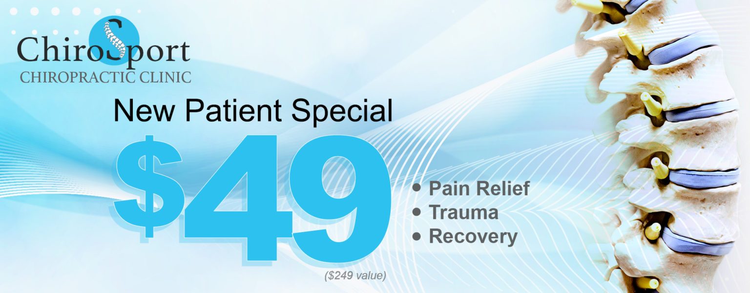 New Patient Special – Chirosport Chiropractic